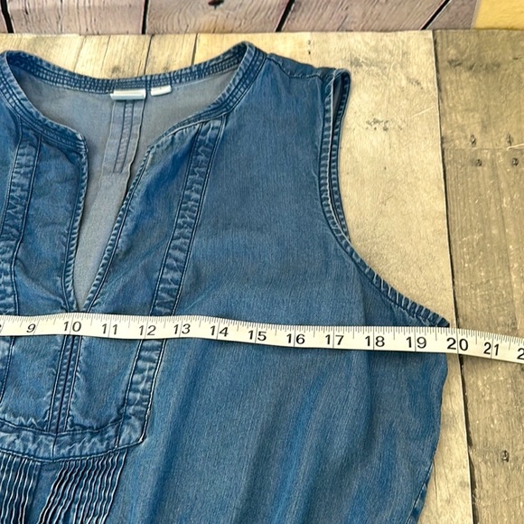 GAP • Tensel V-neck Dress w/ Pockets Size L - Picture 8 of 11